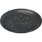 Ekena Millwork Luton Ceiling Medallion (Fits Canopies up to 1 1/8"), Hand-Painted Pewter, 15 3/4"OD x 5/8"P CM16LUPES - alternate 3